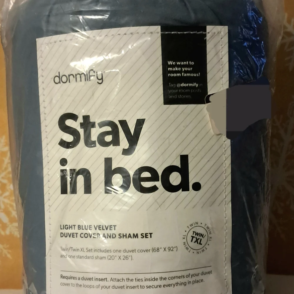Luxurious Blue Duvet Cover Bedding Set